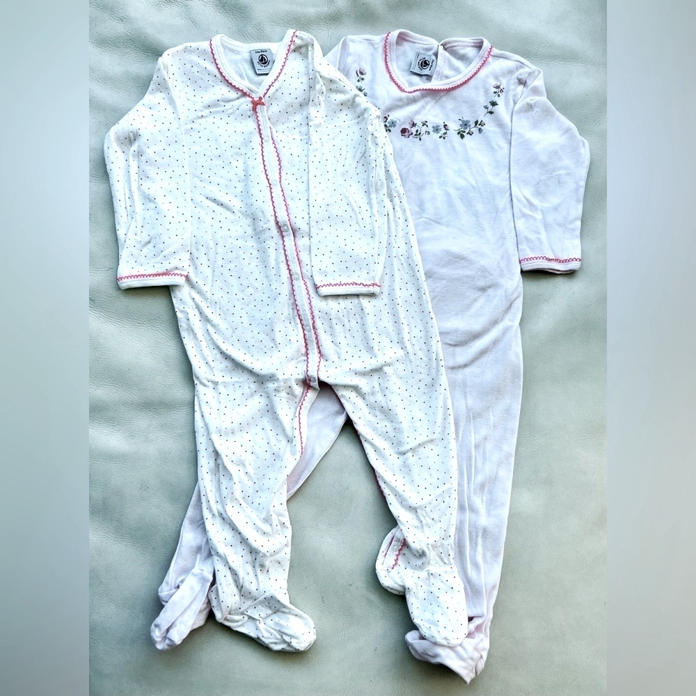 Petit Bateau Baby Girl Pajamas